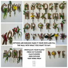 Load image into Gallery viewer, Propagation Vase  GROW Sign