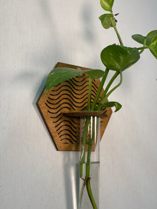 Hexagon Boho Propagation Vase