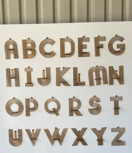 Alphabet Propagation Vase Letters