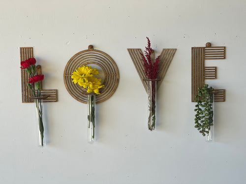 Propagation Vase  LOVE Sign