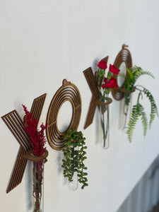 Propagation Vase  XOXO Letters